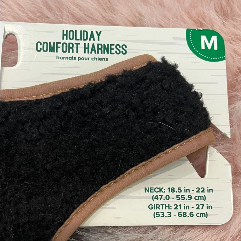 Dog Harness by Merry & Bright Black & Plaid Comfort Harness